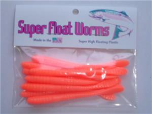 Super Float Worms: Flame Orange